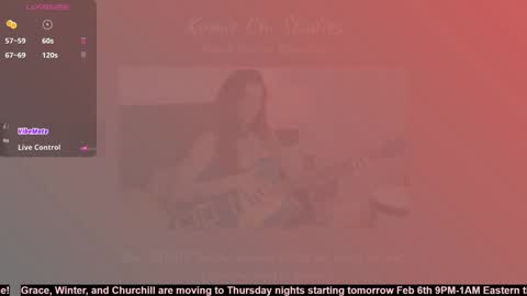 Grace 25 and UNSEEN FEMALE MYSTERY GUEST 19 online show from February 6, 2:33 am