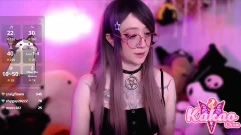 Snapshot of kao_chan chatting on October 1, 5:39 am kakao chan online show from October 1, 5:39 am