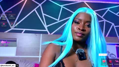 KAROL SCOTT online show from November 18, 7:50 pm