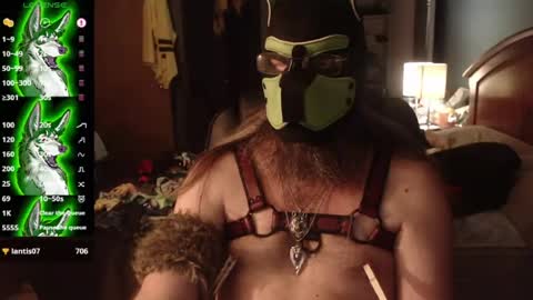 kinkywolf87 online show from July 7, 7:23 am