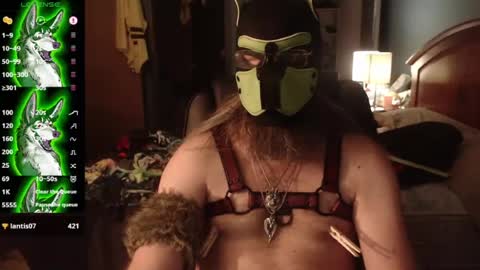 kinkywolf87 online show from July 7, 6:47 am