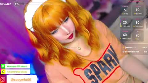 MISS ALICIA online show from June 18, 3:45 am