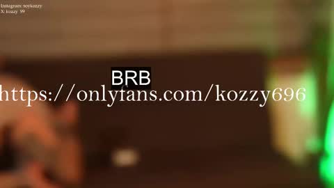 kozzy_ online show from November 12, 8:55 pm