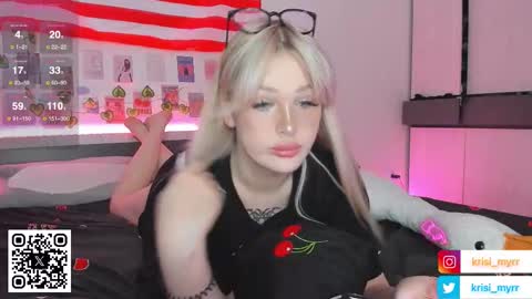 Snapshot of krisi_myrr chatting on October 9, 12:54 pm Kristina3 online show from October 9, 12:54 pm