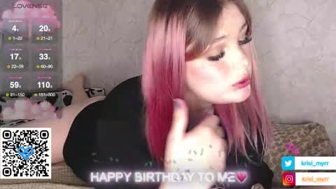 Snapshot of krisi_myrr chatting on December 7, 9:28 pm Kristina3 online show from December 7, 9:28 pm