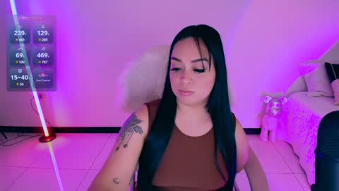 lalablack1_ online show from January 25, 9:14 pm