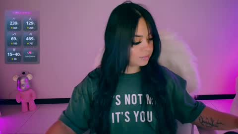 lalablack1_ online show from February 2, 2:59 am