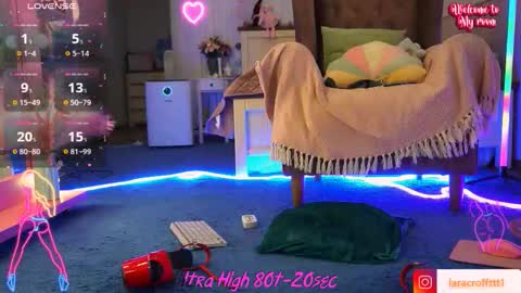 laracroftt online show from November 2, 9:59 pm