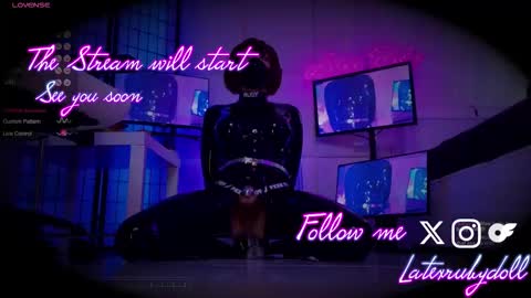 Latex Ruby online show from October 27, 2:55 am