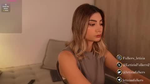 Letizia Fulkers online show from April 28, 3:49 pm