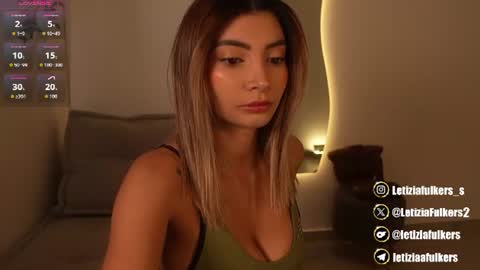 Letizia Fulkers online show from July 2, 3:39 pm