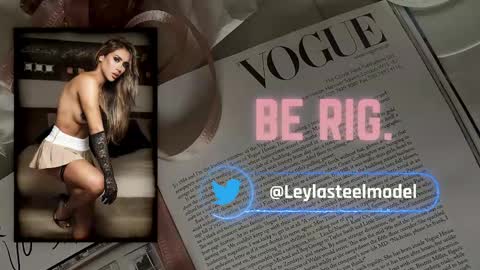 INSTA leylasteel model         online show from April 27, 11:52 am