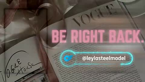 INSTA leylasteel model         online show from April 29, 1:27 pm