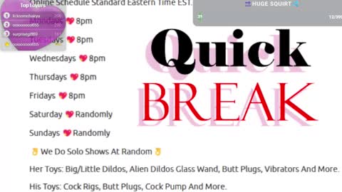 load_n_squirt online show from February 24, 3:23 am