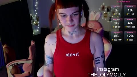 Snapshot of lolymolli chatting on February 25, 6:12 pm Molli online show from February 25, 6:12 pm