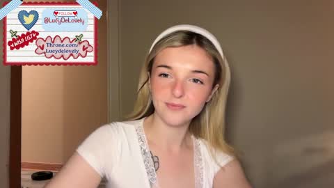 Lucy online show from April 30, 9:52 pm