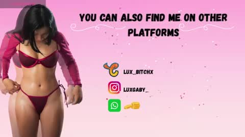 lux_bitchx online show from July 17, 3:41 am