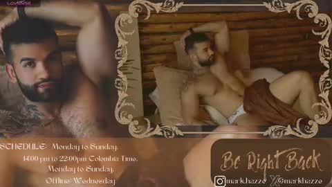 Snapshot of mark_hazze chatting on February 11, 3:18 am Mark online show from February 11, 3:18 am