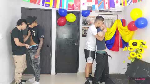 Team Cris Darwin- Fernando- Stiven- David online show from June 25, 11:26 am