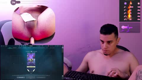 Maximiliano online show from February 26, 12:09 am