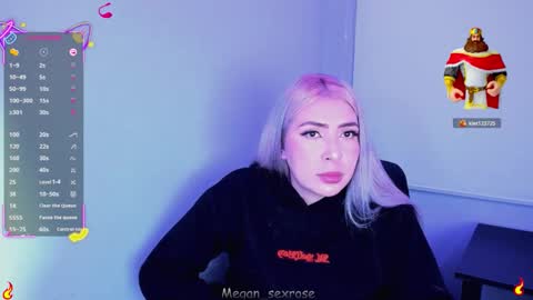 Megan rose online show from March 15, 3:22 am