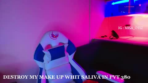 Snapshot of melissa_adamsxxx chatting on October 8, 11:27 am Lissa online show from October 8, 11:27 am