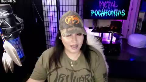MetalPocahotass online show from June 20, 7:42 pm
