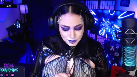 MetalPocahotass online show from February 2, 3:10 am