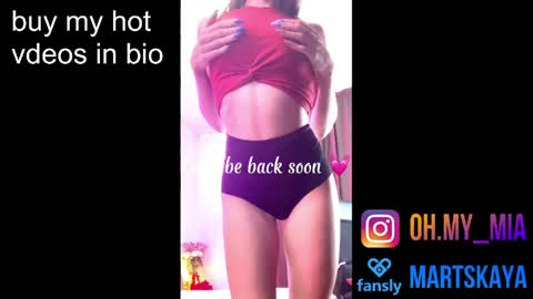Mia Martskaya online show from June 8, 9:10 am