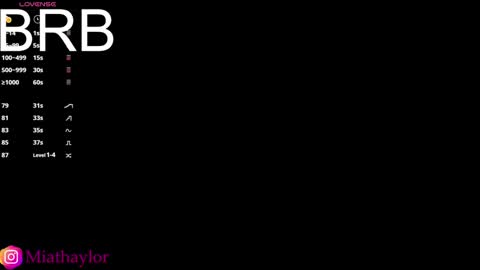 Mia Thaylor online show from December 15, 11:09 pm