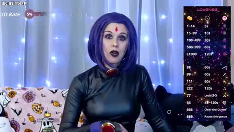 Snapshot of midnightpixie chatting on October 1, 2:32 am Jenna Talia online show from October 1, 2:32 am