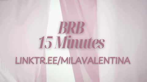 Mila Valentina online show from July 11, 1:54 am