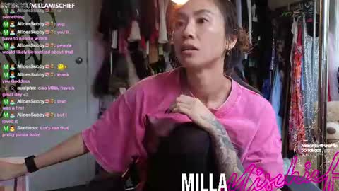 Milla Mischief online show from June 25, 3:14 am