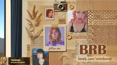 Snapshot of mimibunxo chatting on February 4, 8:24 am Mimi Bunny  online show from February 4, 8:24 am