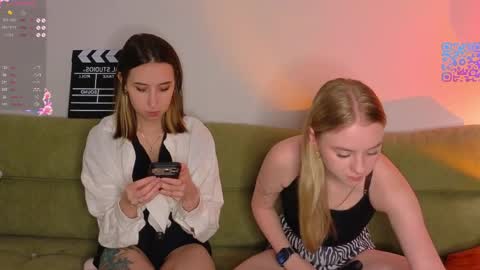 MilaBlack and  StacyBlonde Today unboxing Lovens OMG online show from May 14, 7:56 pm