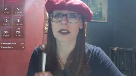 MistressThrope online show from November 11, 12:02 am