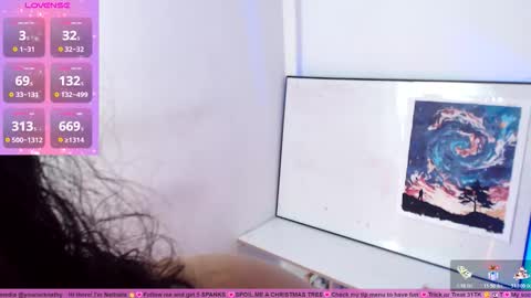 Snapshot of nathy_rock chatting on October 29, 8:20 pm Nathalia online show from October 29, 8:20 pm