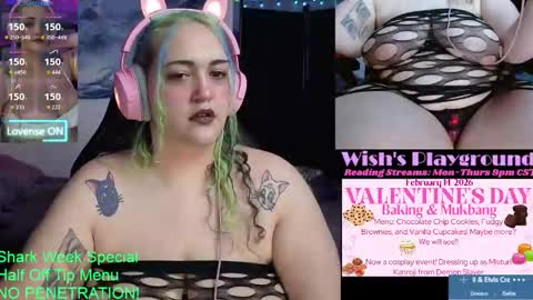 Wishs Playground online show from February 12, 5:38 pm