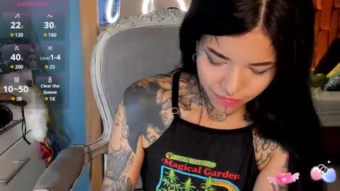 Snapshot of niinaink chatting on March 10, 3:20 pm NINAINK online show from March 10, 3:20 pm