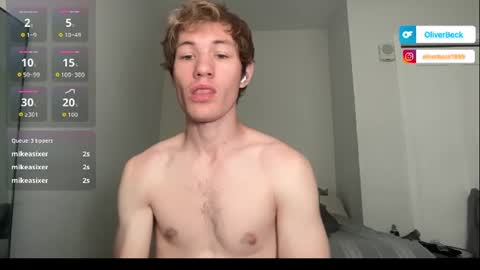 Oliver Beck online show from July 7, 7:40 pm