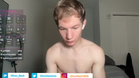 Oliver Beck online show from April 23, 5:25 pm