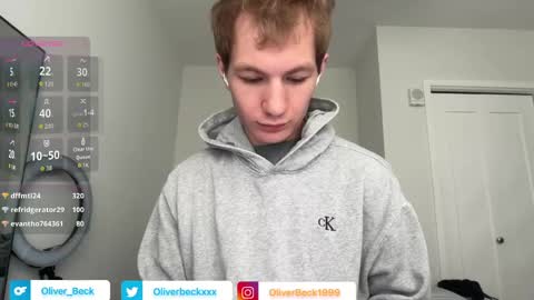 Oliver Beck online show from April 29, 6:57 pm