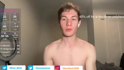 Oliver Beck online show from May 2, 2:28 am
