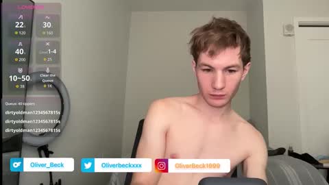 Oliver Beck online show from February 7, 8:45 pm