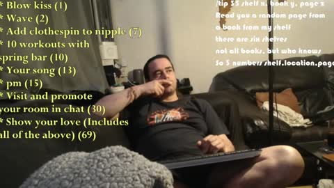 Chris online show from April 7, 2:24 am