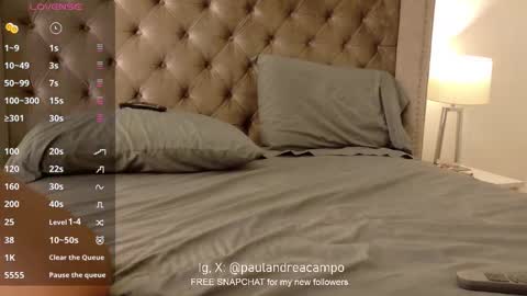 Paula Andrea online show from September 12, 2:46 am