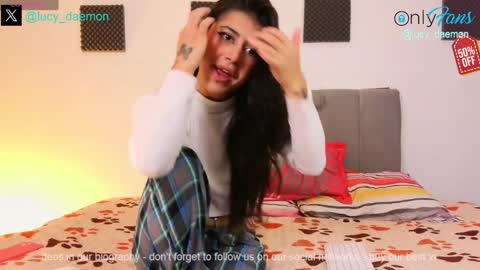 Snapshot of perceo09 chatting on February 6, 10:58 am first anal video in bio we are lucy and perceo follow us online show from February 6, 10:58 am