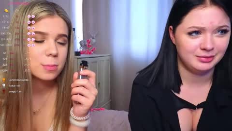 Lora black  and Lili blonde welcome you here online show from February 28, 10:30 am