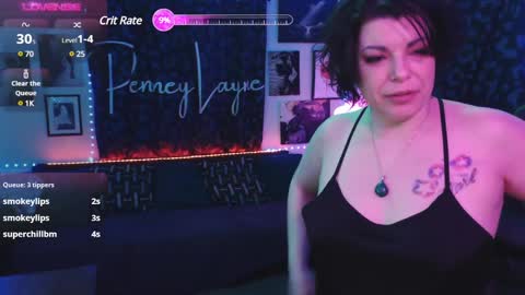 Snapshot of privatepenny213 chatting on January 11, 4:46 pm PenneyLayne online show from January 11, 4:46 pm