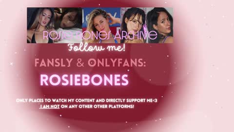 Snapshot of rosiebones chatting on September 24, 11:22 pm Rosie Bones online show from September 24, 11:22 pm